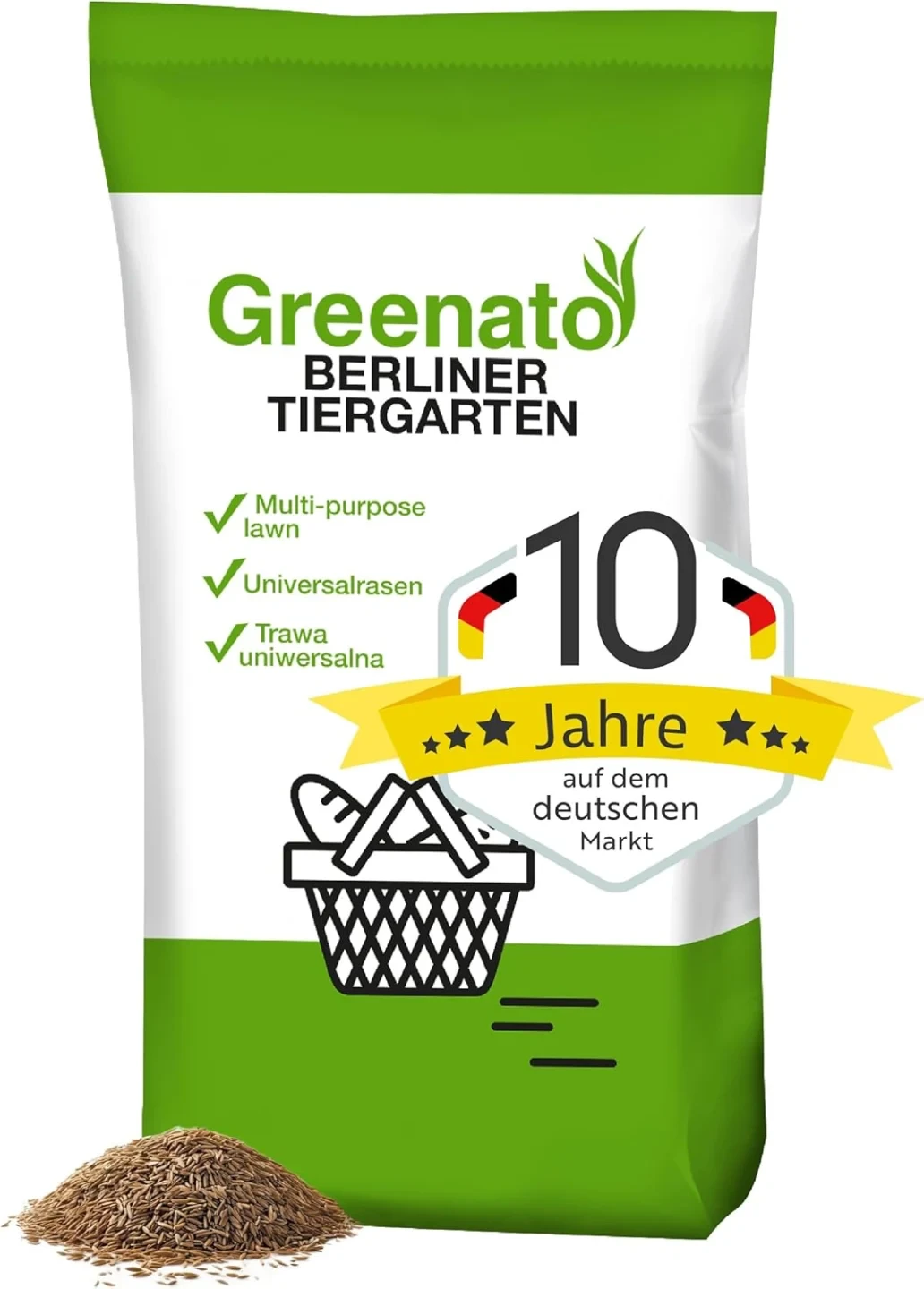 Greenato Berliner Tiergarten Rasensamen